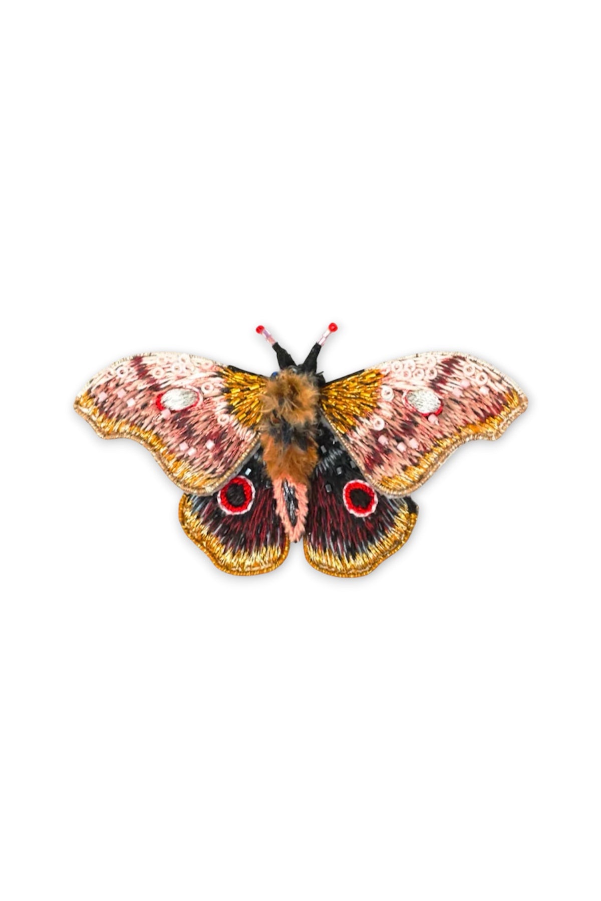 Trovelore Emperor Mopane Moth Brooch