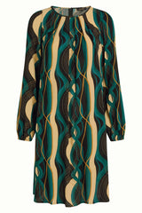 King Louie Laura Pleat Dress Elysse