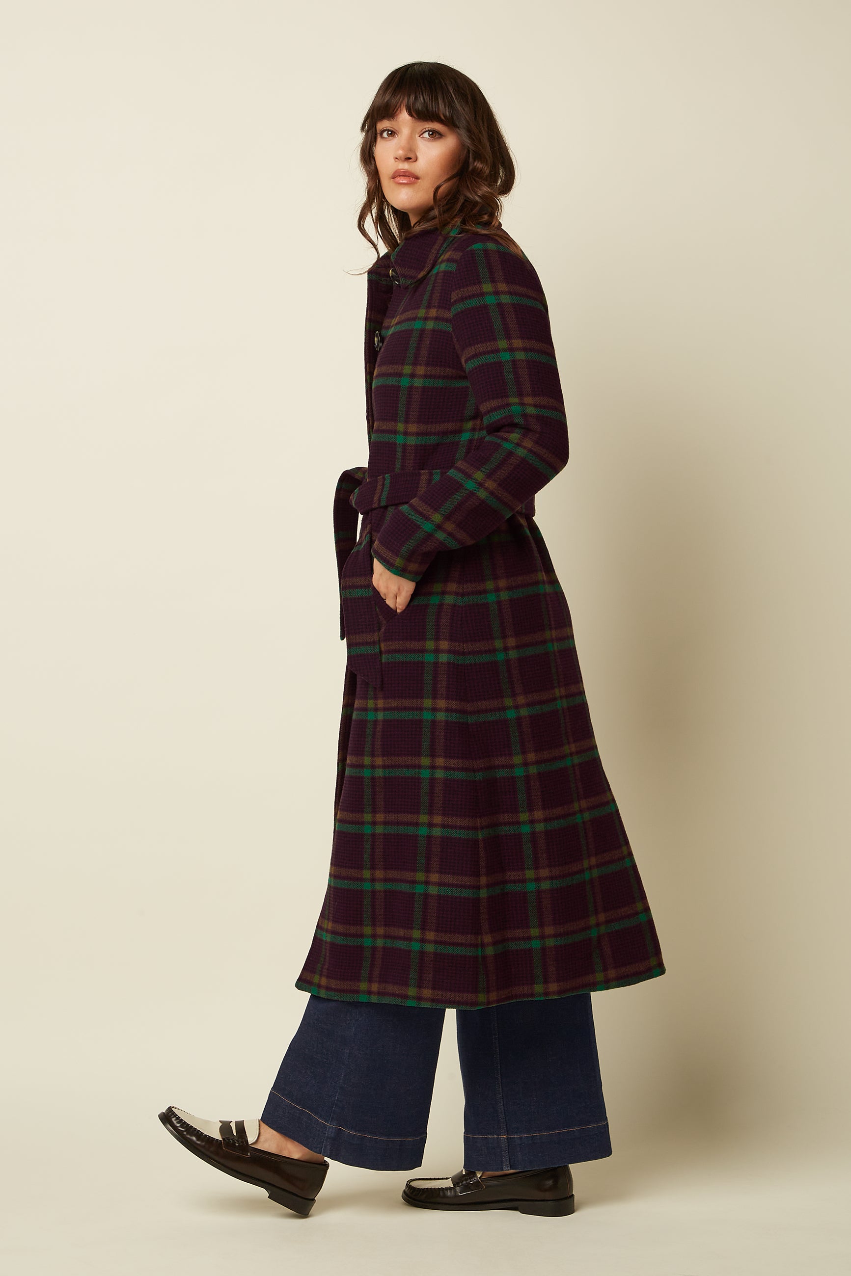 King Louie Arabella Coat Vera Check
