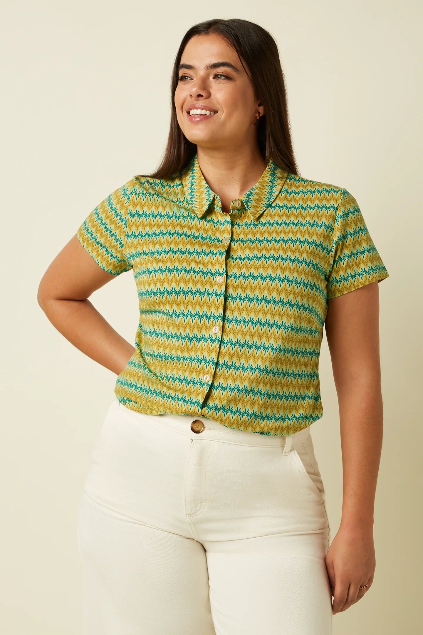 King Louie Blouse Blend Saro