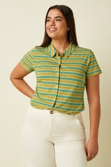 King Louie Blouse Blend Saro