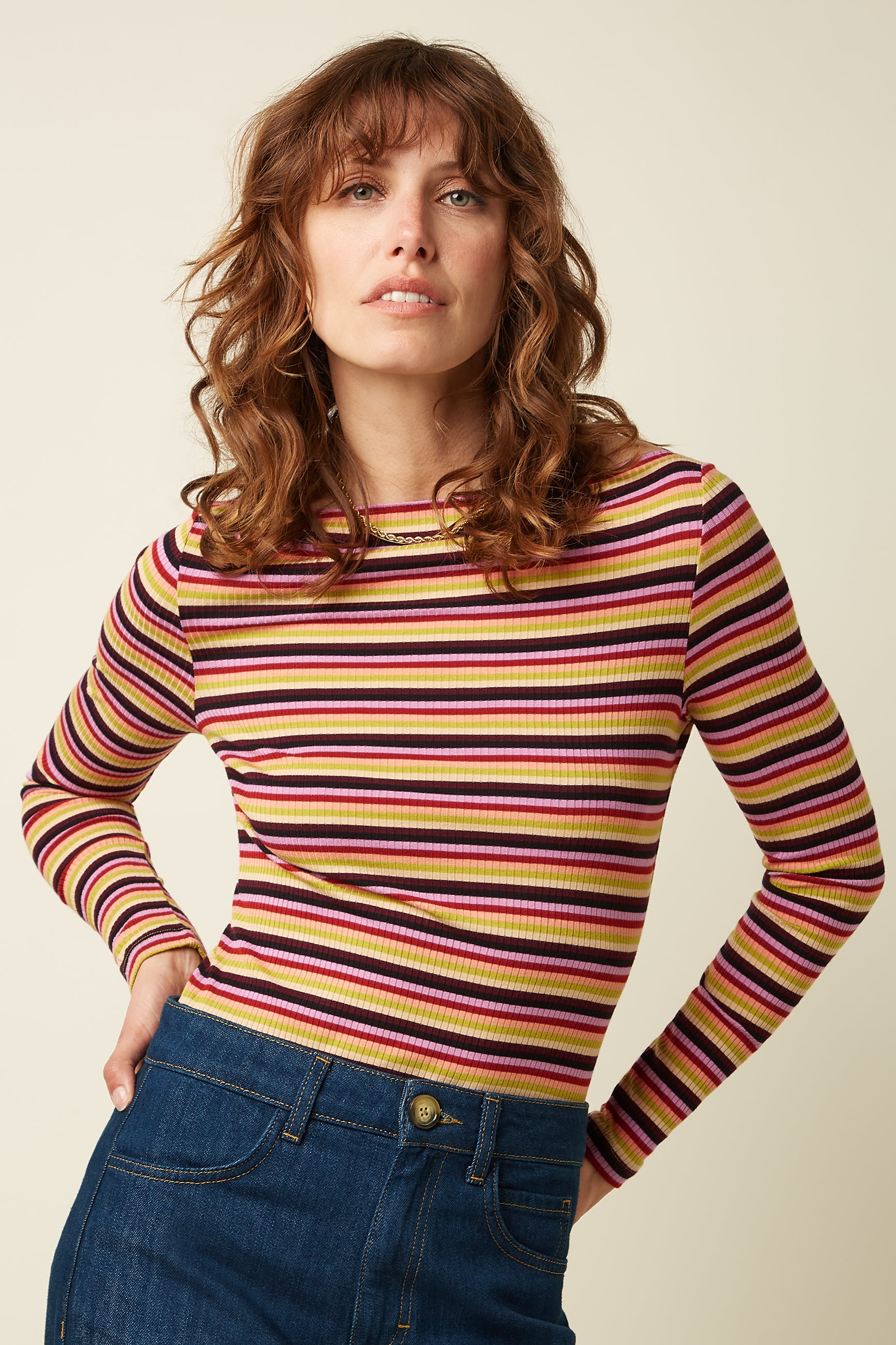 King Louie Marina Top Josie Stripe