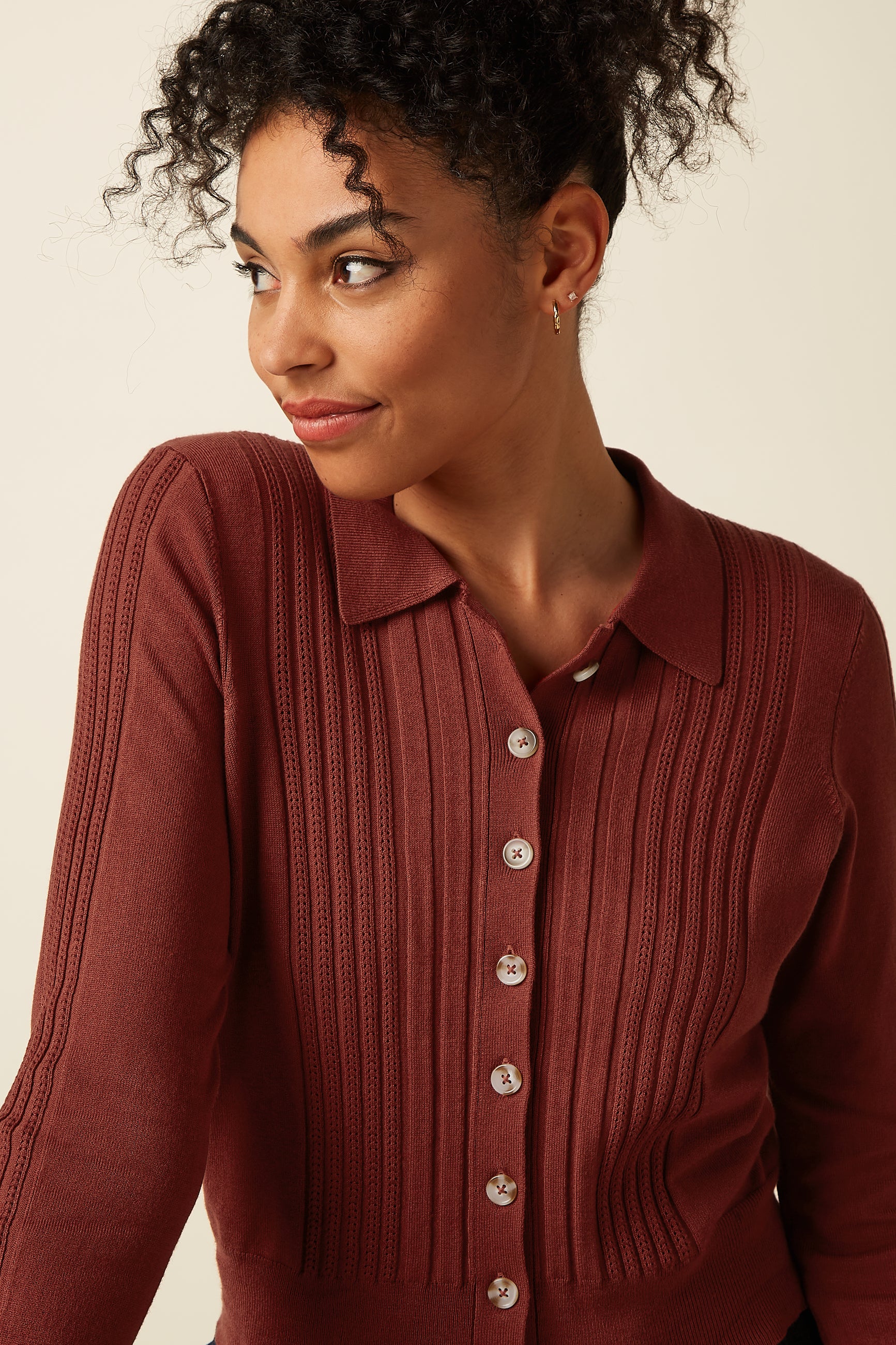King Louie Sofie Cardigan Match Knit