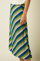 King Louie Juno Midi Skirt Cliff