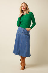 King Louie Polo Top Avel Knit