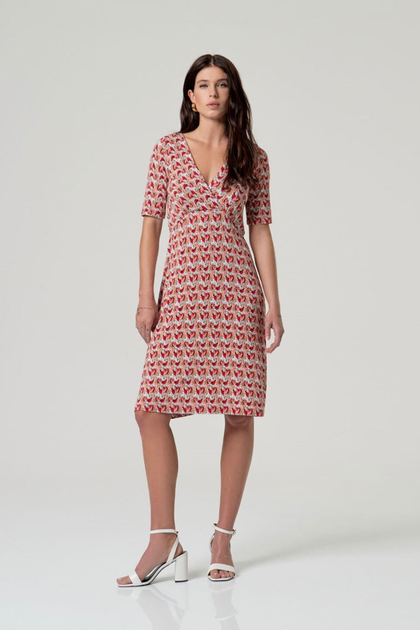Surkana Hivi Wrap Dress