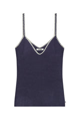 Wrangler Crochet Trim Tank Top