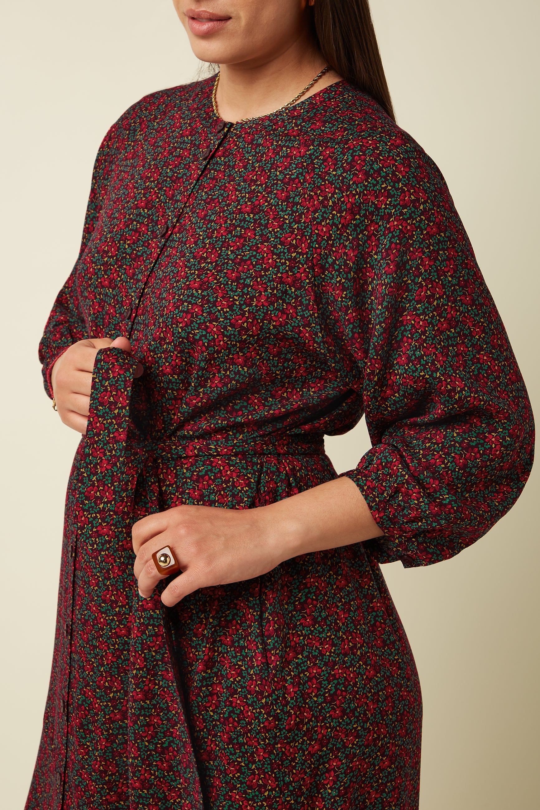 King Louie Cybil Dress Juniper