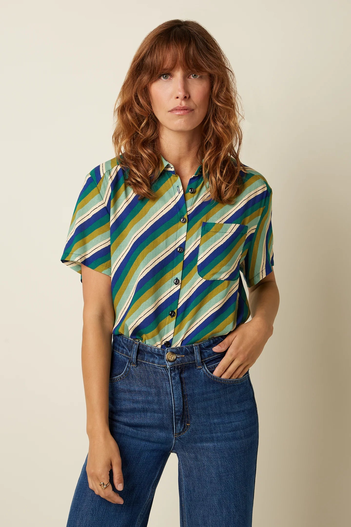 King Louie Evelina Blouse Cliff