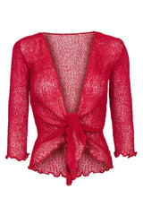 Sophies Ensfarvet bolero red rød #farve_red