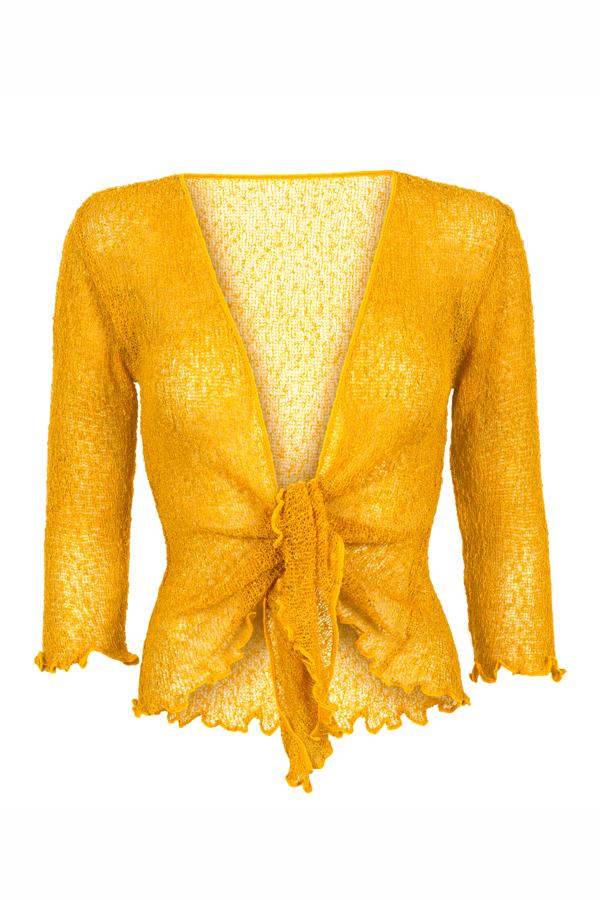 Sophies Ensfarvet Bolero