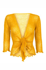 Sophies Ensfarvet Bolero