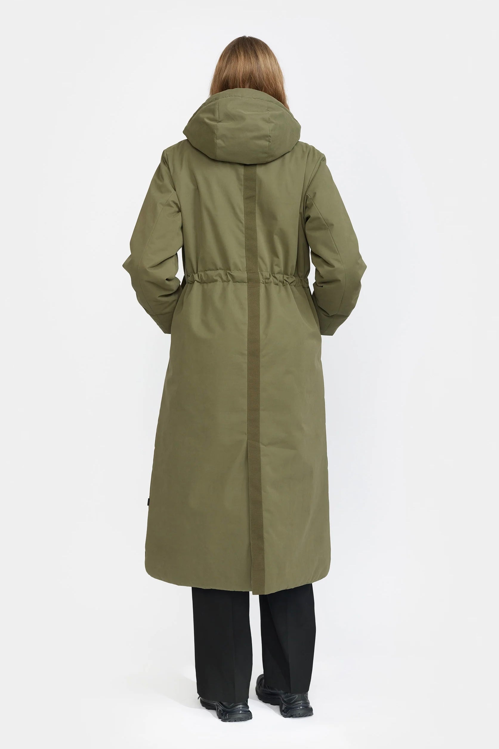 Selfhood Long Hooded Coat