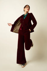King Louie Brooke Blazer Gamine Velvet
