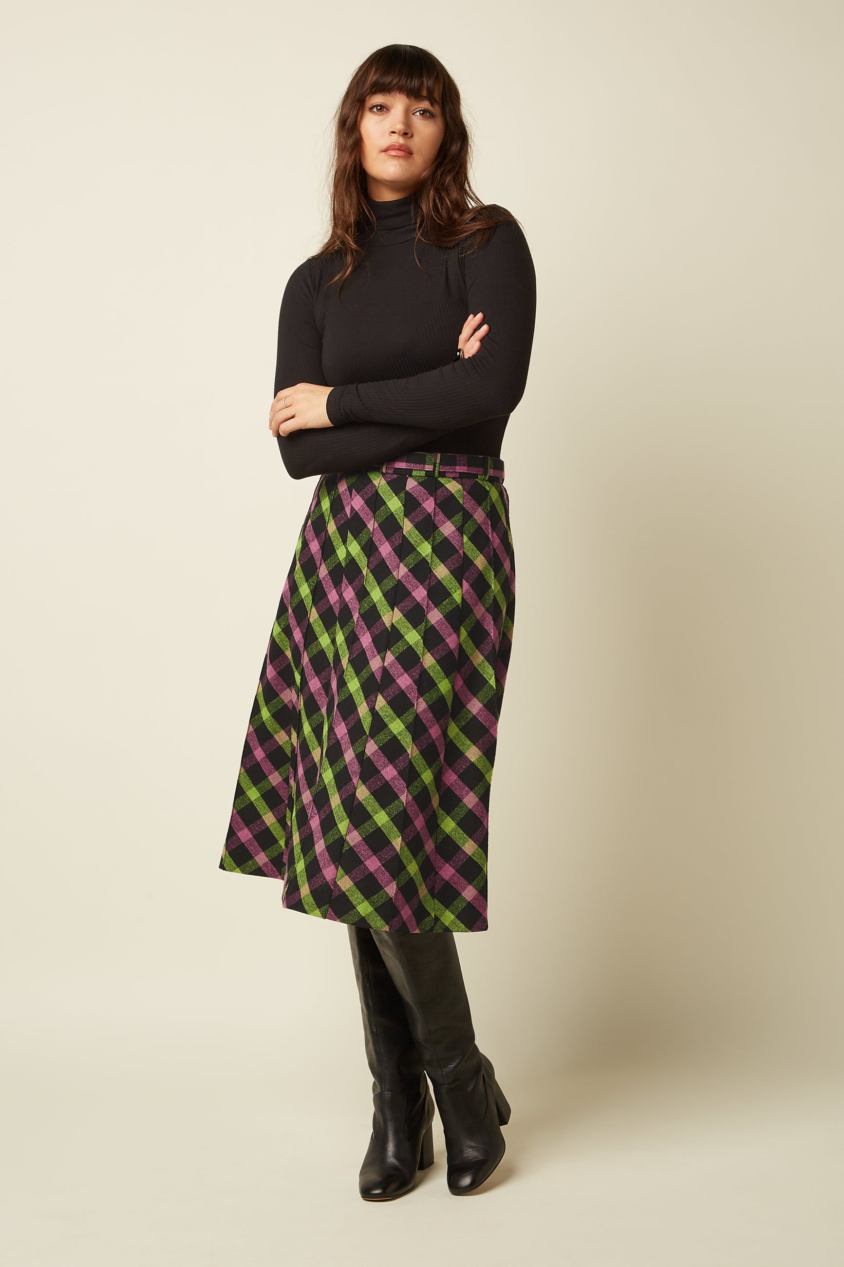King Louie Harper Skirt Goia Check