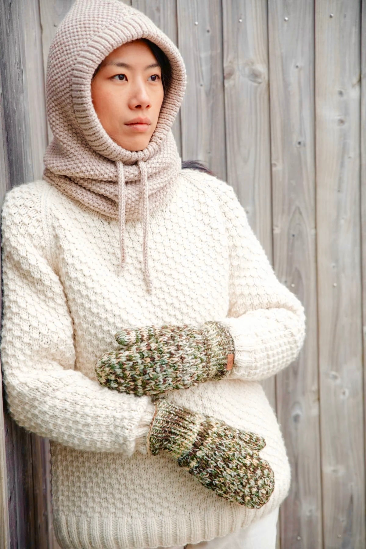 Fuza Wool Queen Mittens
