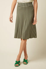 King Louie Border Juno Skirt Jade