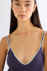 Wrangler Crochet Trim Tank Top