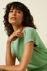 King Louie Laia Knit Top Lapis