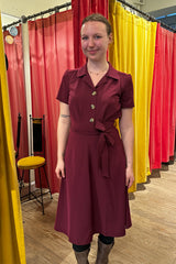 Pretty Retro Shirt Dress