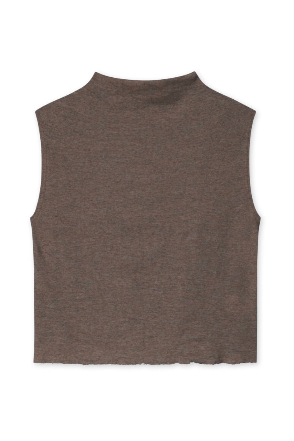 By Basics Box Vest Draped Neck