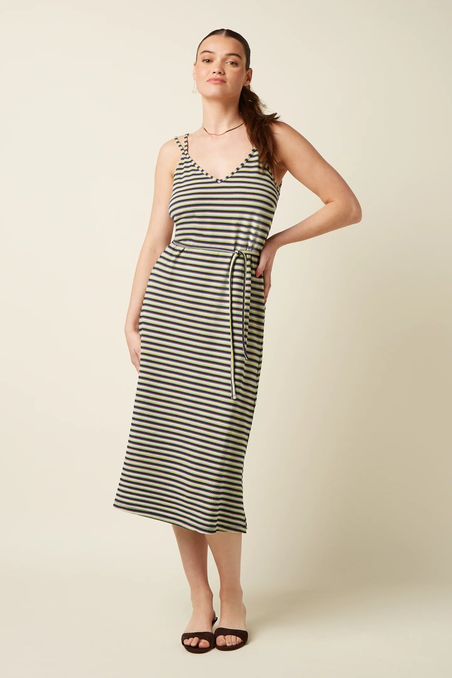 King Louie Nadya Dress Beebop Stripe