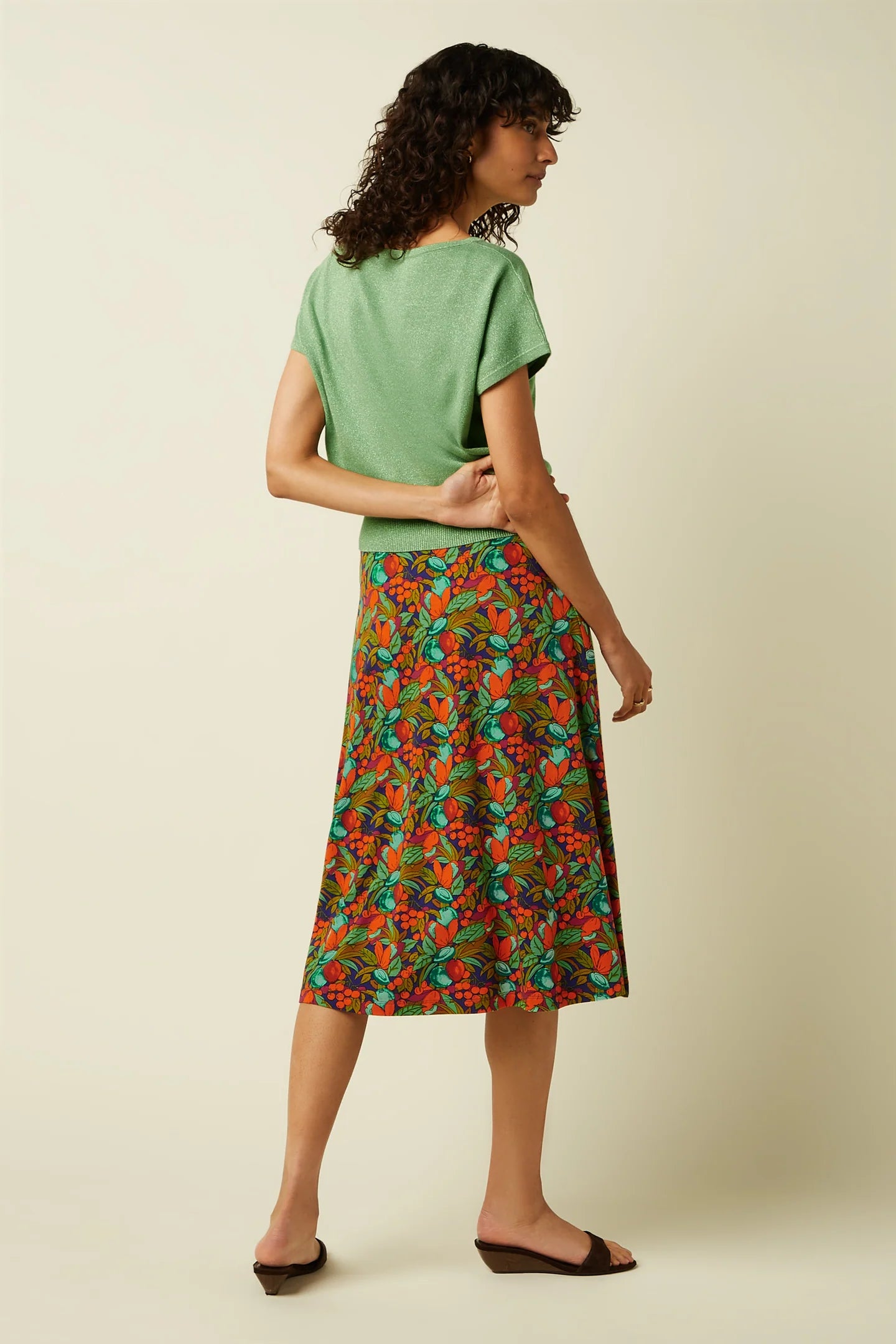 King Louie Laia Knit Top Lapis
