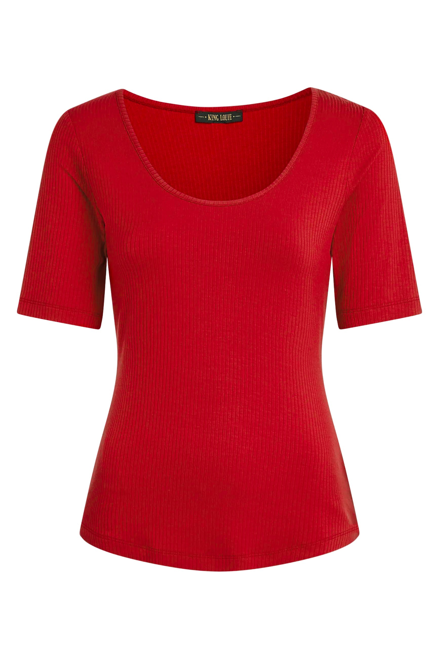 King Louie Carice Top Uni Rib