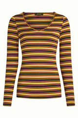 King Louie Carice V Top Eira Stripe