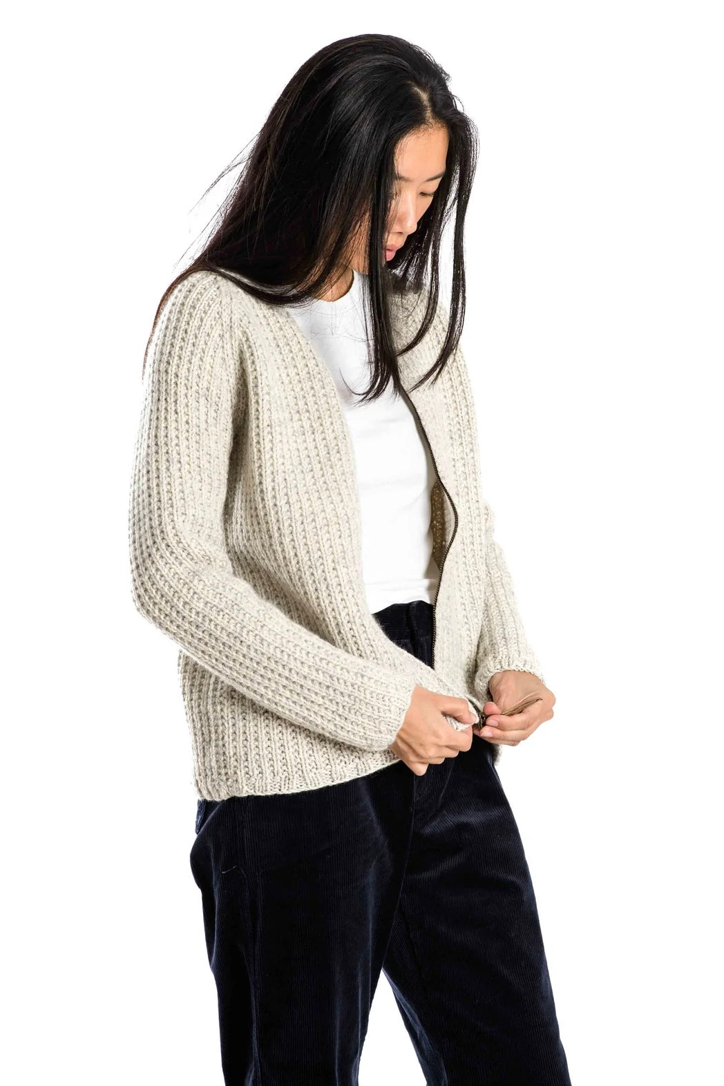 Fuza Wool Sol Cardigan