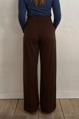 Weekend Doll High Waist Wide Leg Trousers