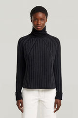 G-Star Washed Loose Turtle Knit