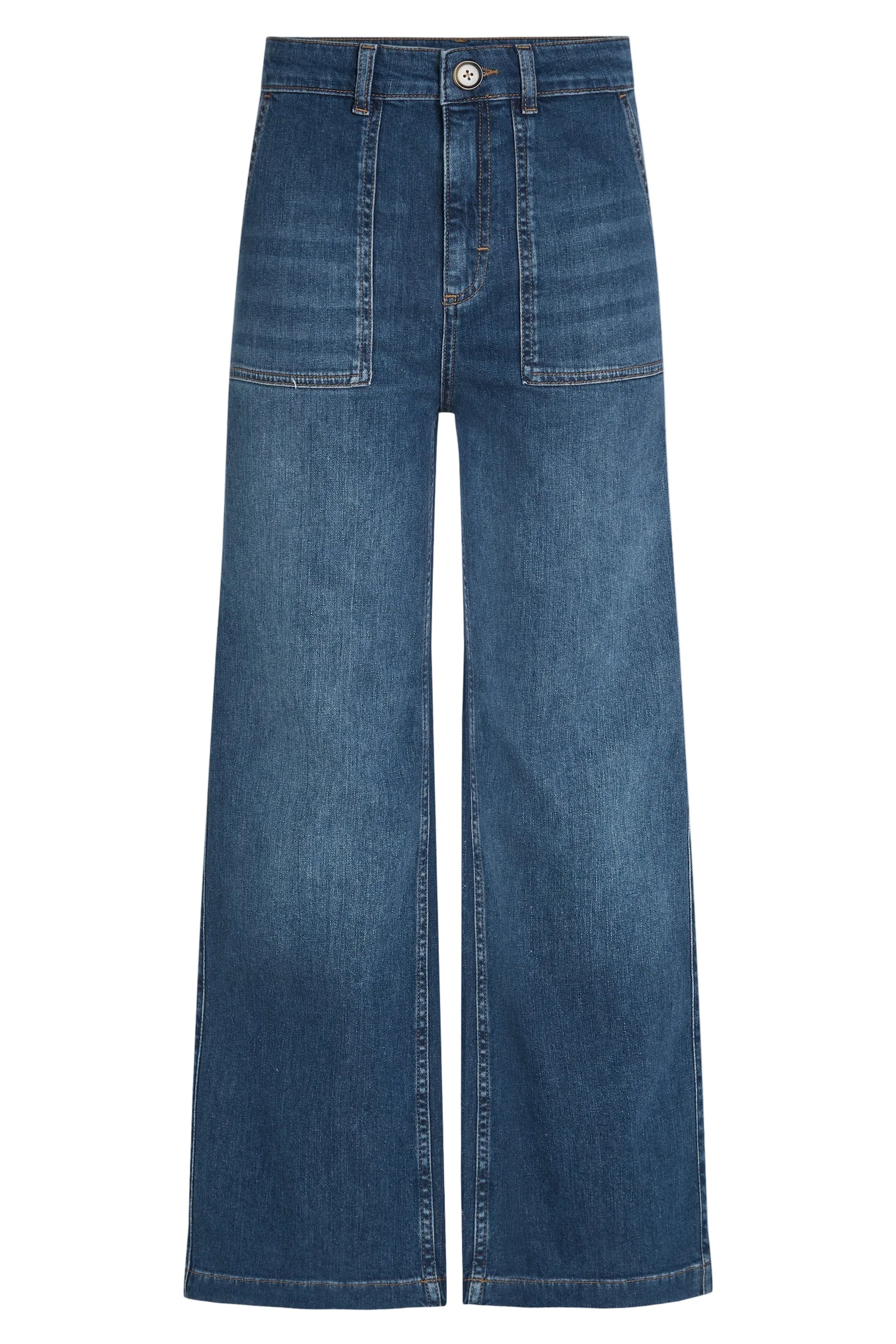 King Louie Debra Pants Onyx Denim Washed