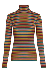 King Louie Rollneck Top Lumi Stripe