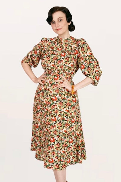 Weekend Doll Rita Midi Dress #farve_berry-print