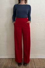 Weekend Doll High Waist Wide Leg Trousers