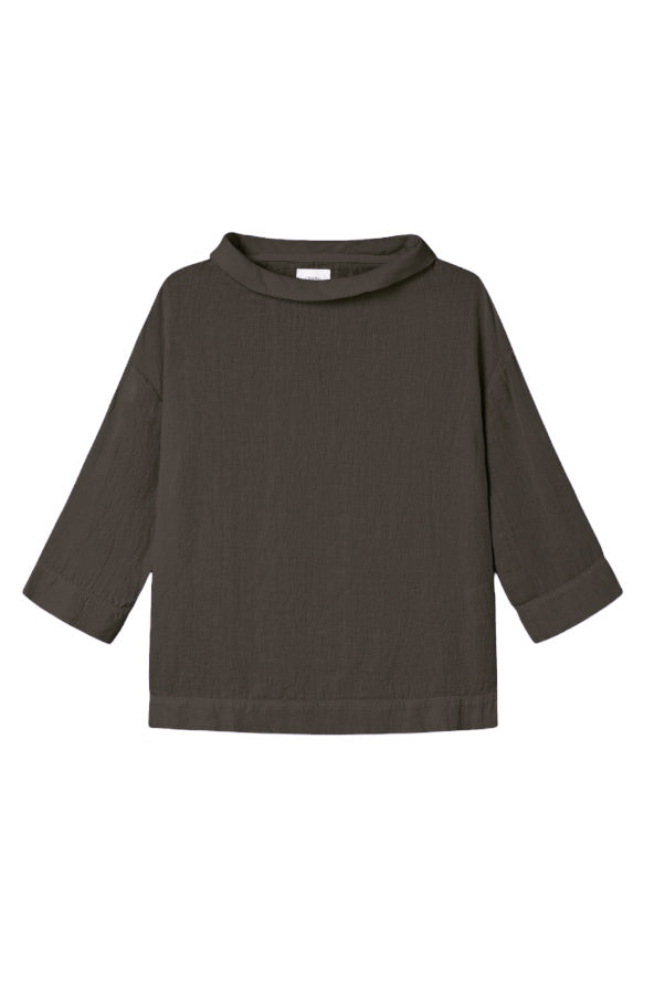 Own By Basics Linen Blouse Collar