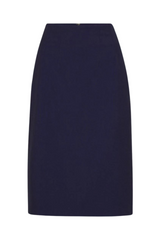Daisy Dapper Pencil Skirt #farve_navy
