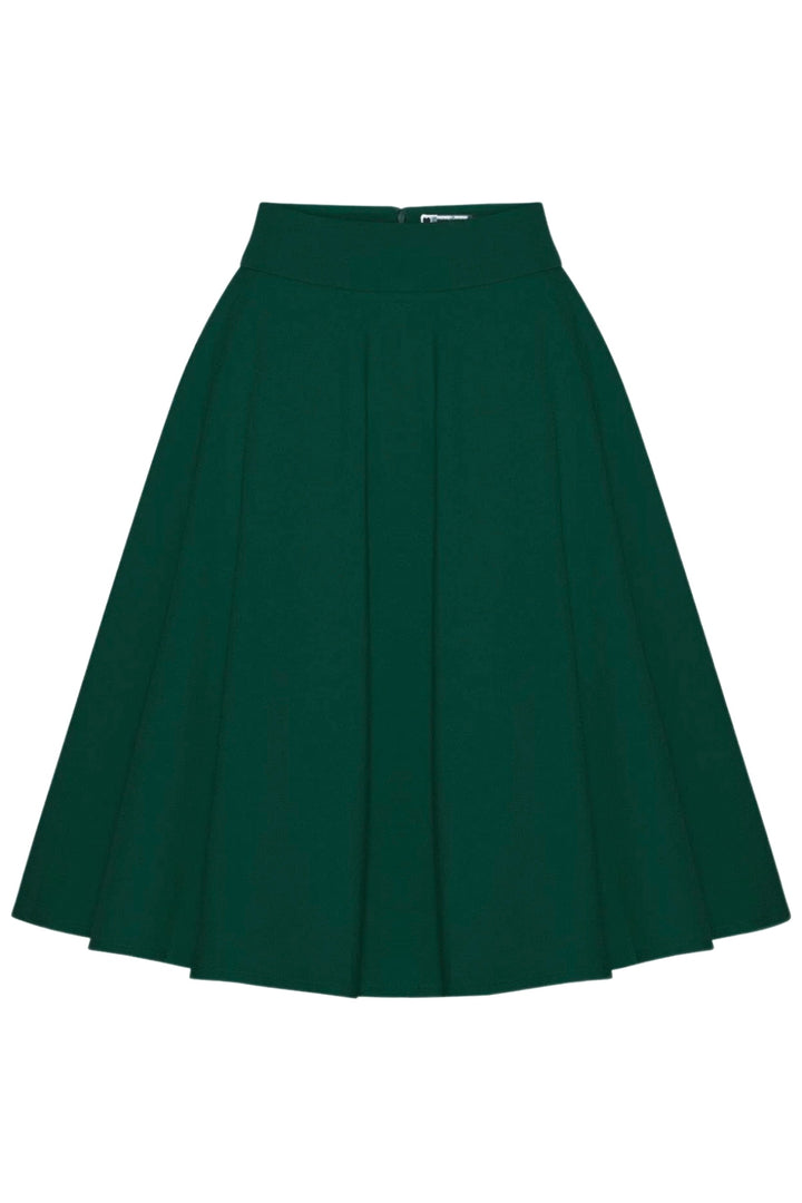 Daisy Dapper Swing Skirt #farve_green