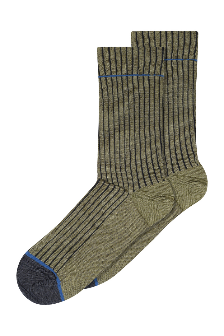 Mp Denmark Megan Socks #farve_deep-lichen-green