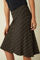 King Louie Juno Panel Skirt Menchini Stripe