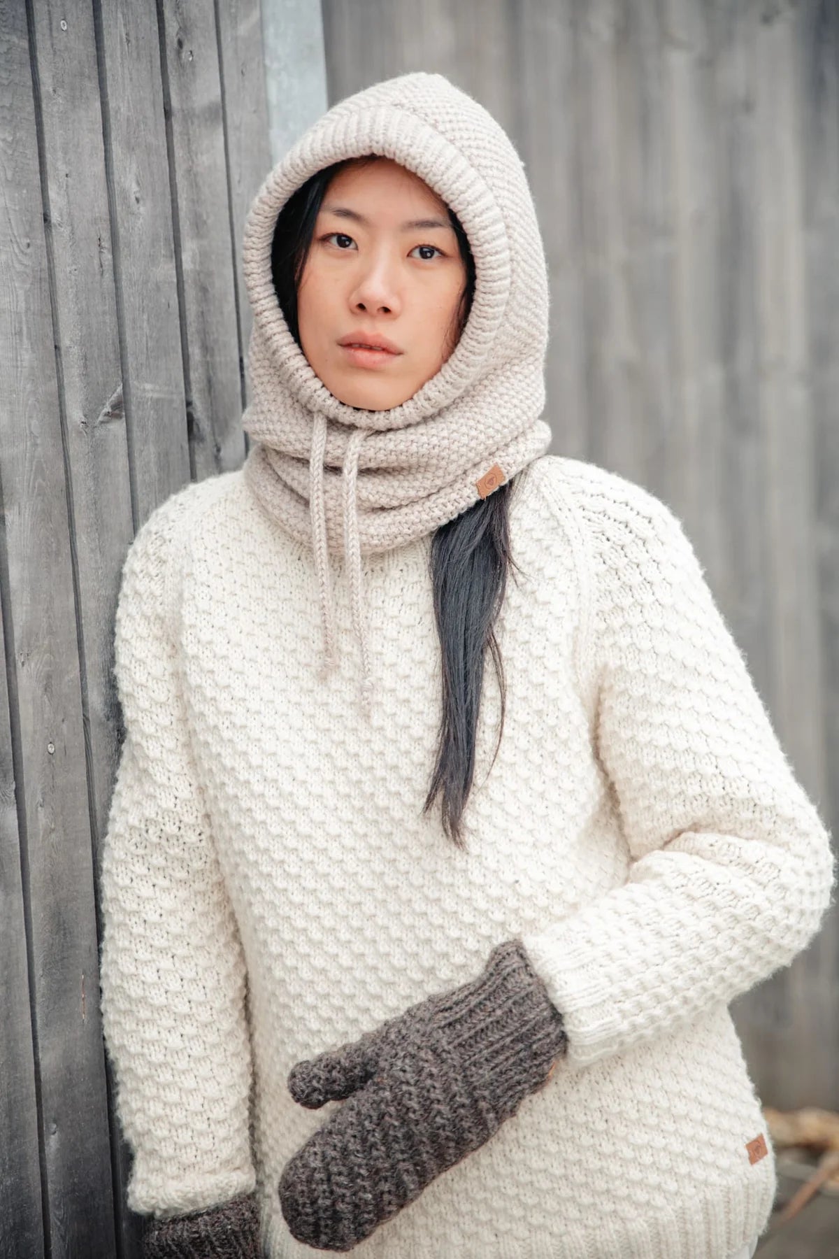 Fuza Wool Duchess Mittens