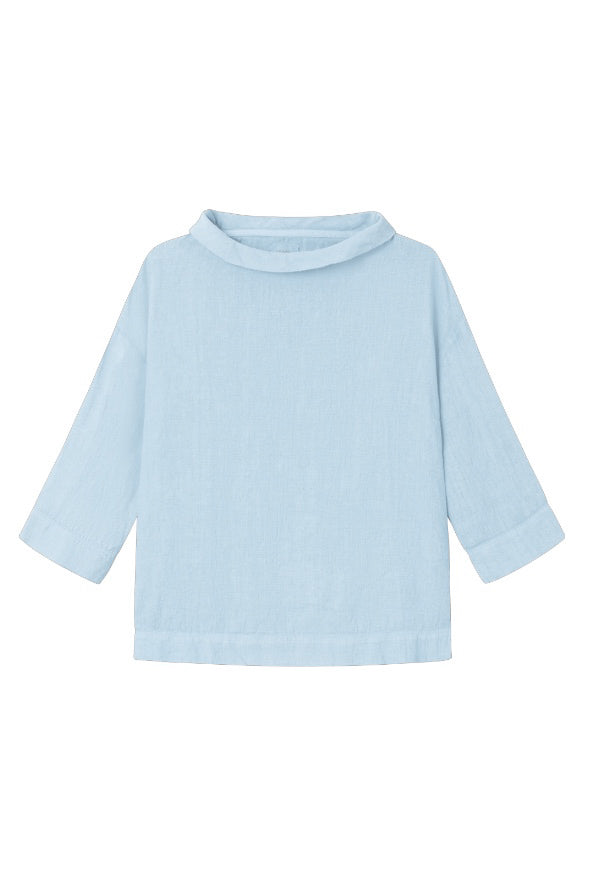 Own By Basics Linen Blouse Collar