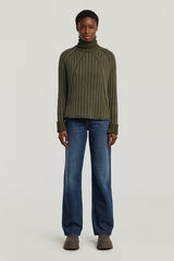 G-Star Washed Loose Turtle Knit