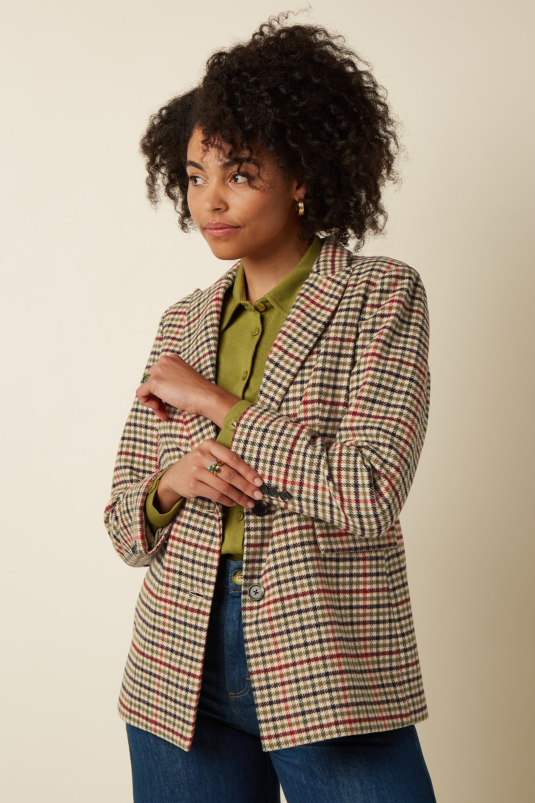 King Louie Tula Blazer Basso Check