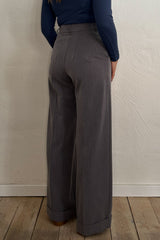 Weekend Doll High Waist Wide Leg Trousers
