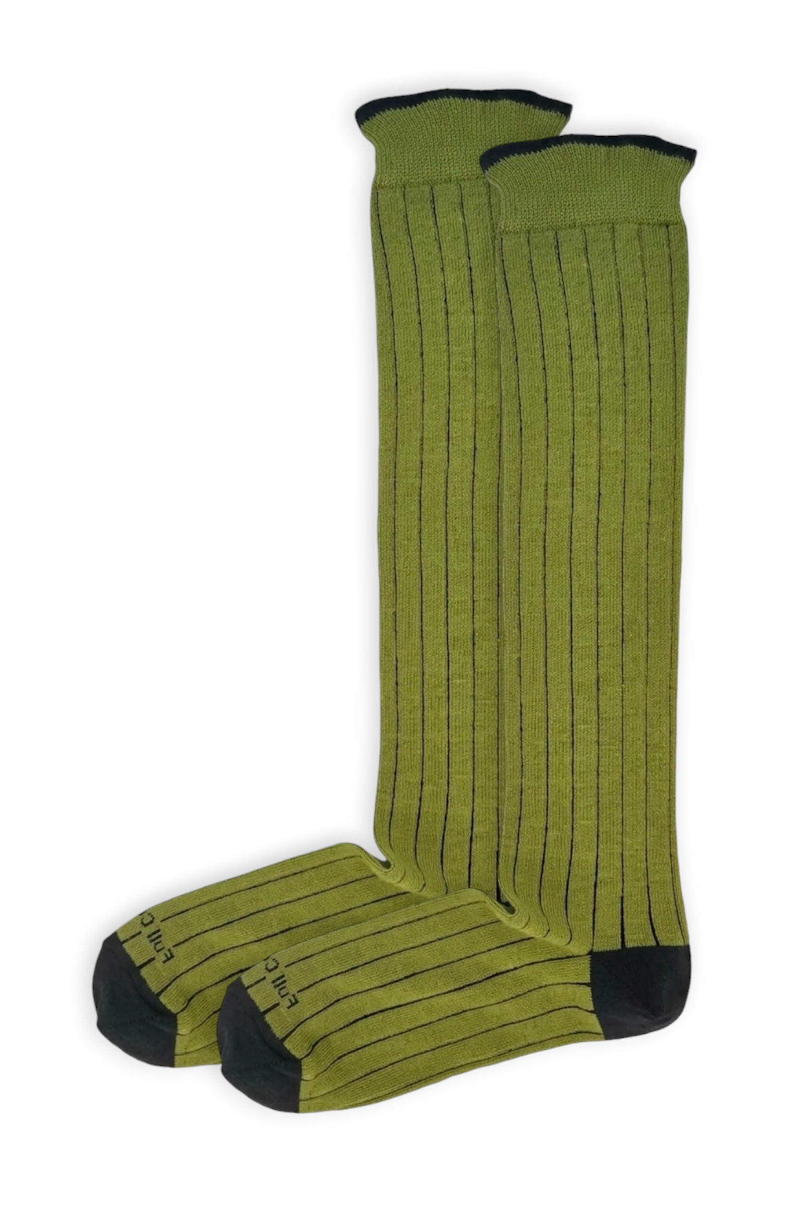 Full Colour Rib Knee Socks