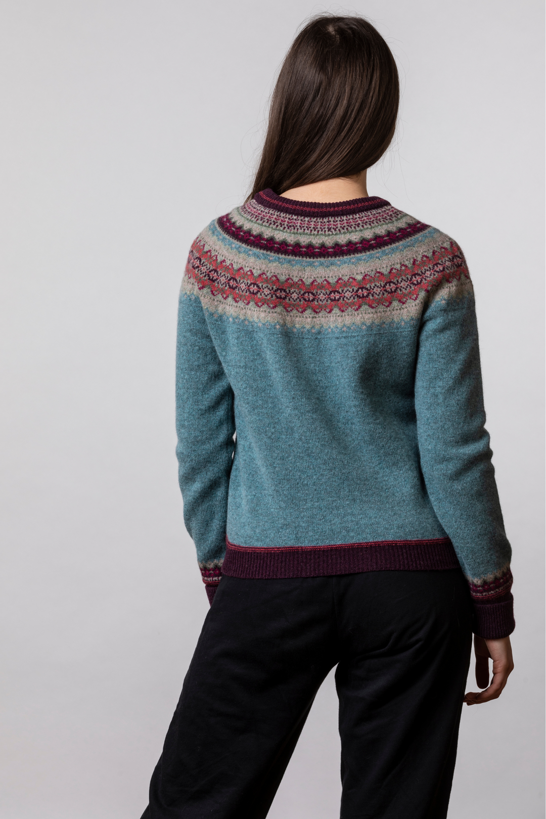 Eribé Alpine Short Sweater Oldrose #farve_oldrose