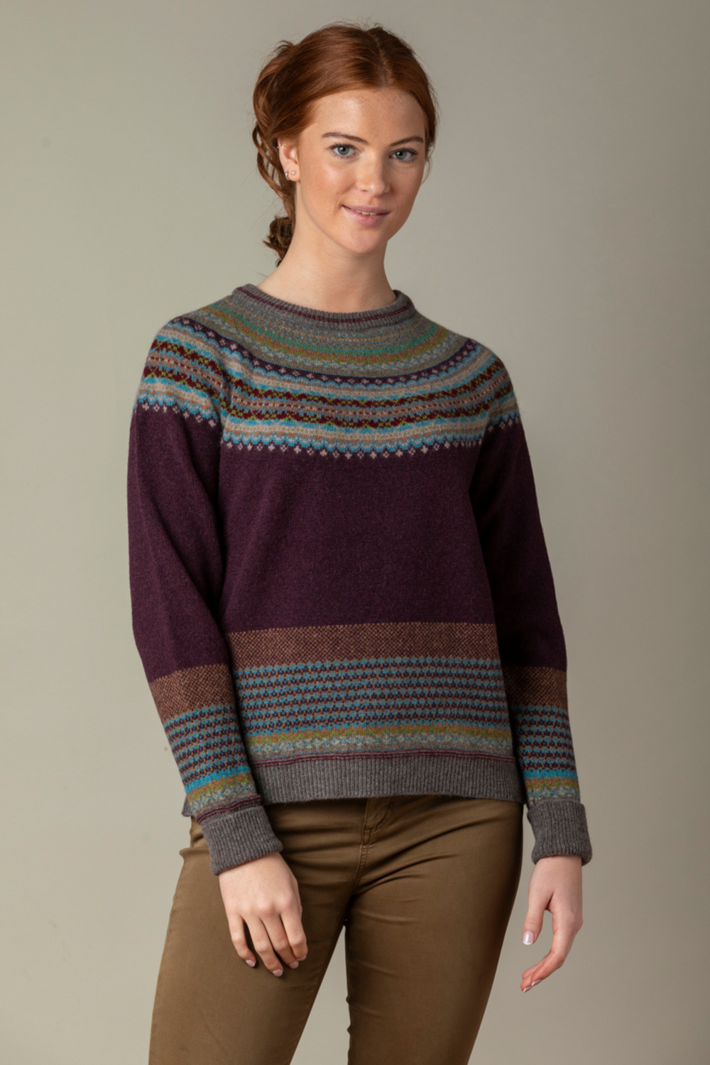 Eribé Alpine Sweater Esmeralda #farve_esmeralda