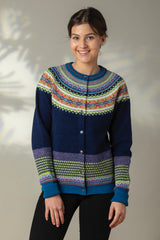 Eribé Alpine Cardigan Aurora #farve_aurora